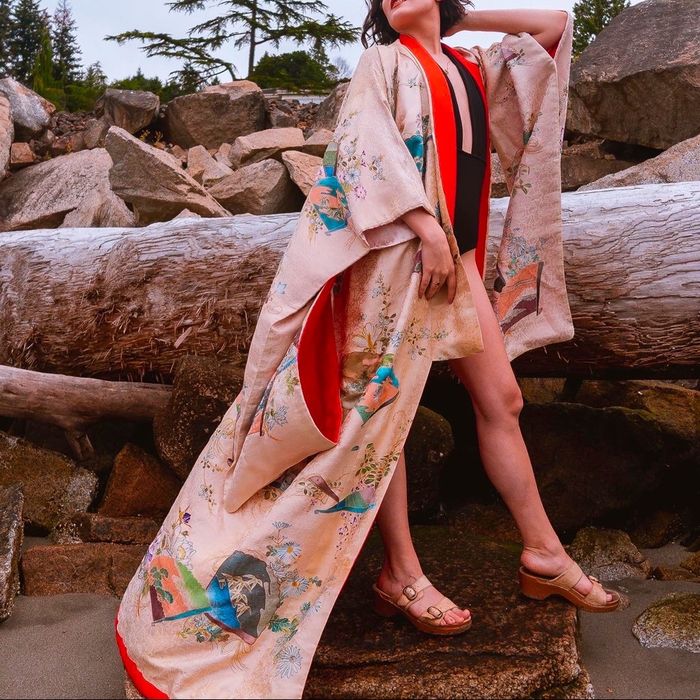 Vintage Kimono Robe from 1950’s/60’s